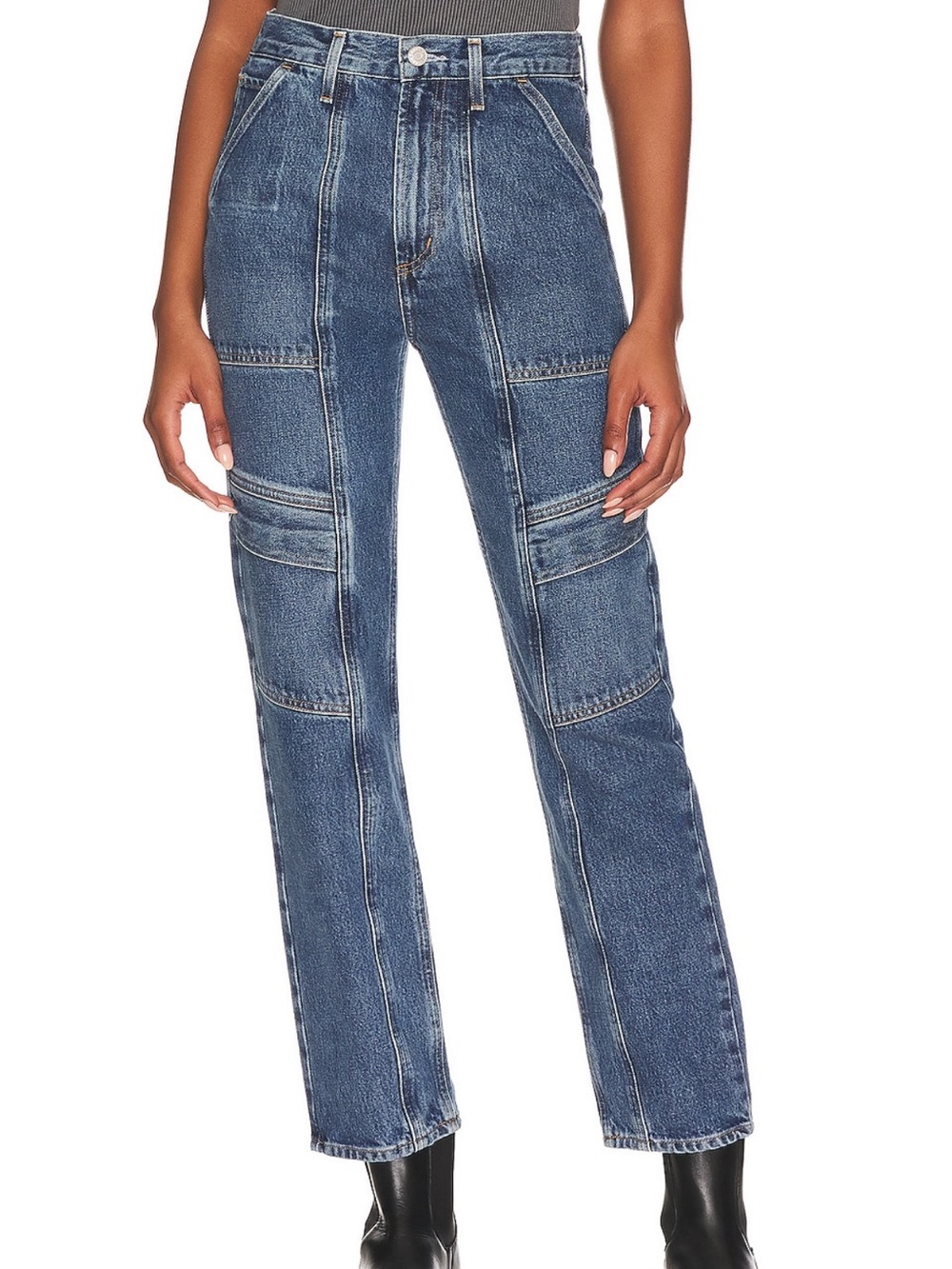 Agolde Cooper Cargo Jeans in Regulation